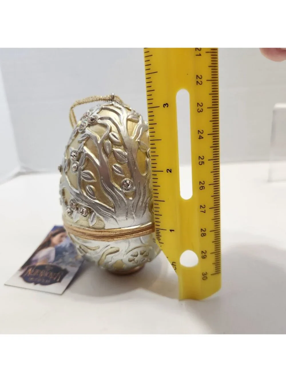 Disney The Nutcracker And The Four Realms Gold & Silver Owl Ornament With Gem Ac